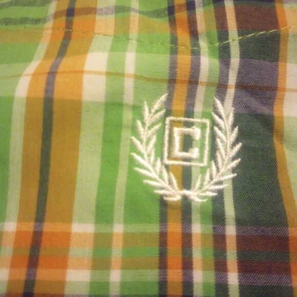 Chaps Ralph Lauren plaid long sleeve button down with front pocket 2X - Picture 8 of 9
